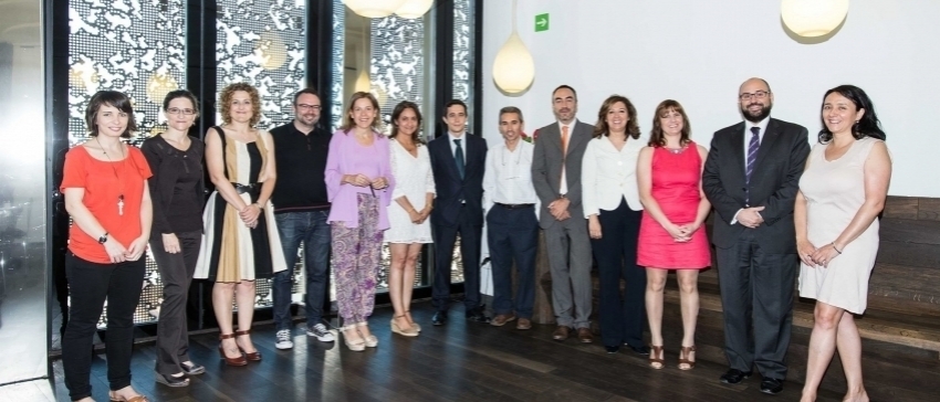 Fotografía: El 4 de julio, la PVE asistió a una reunión con participantes europeos para hablar de voluntariado corporativo.