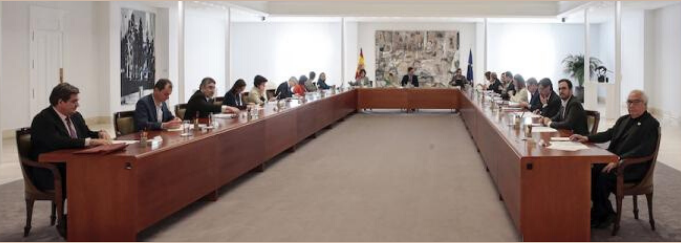 (Reunión del Consejo de Ministros. Pool Moncloa. JM Cuadrado).