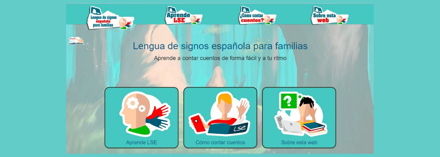 La Fundación CNSE crea una página web para aprender a contar cuentos en  lengua de signos - Plataforma de ONG de Acción Social