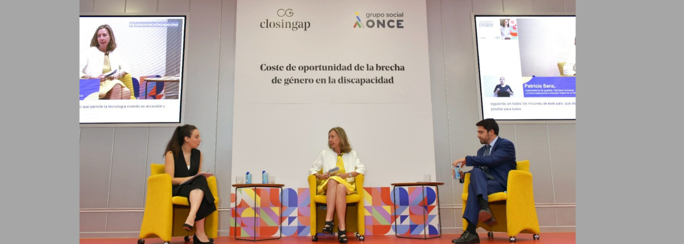 ONCE: Un momento de la presentación del informe